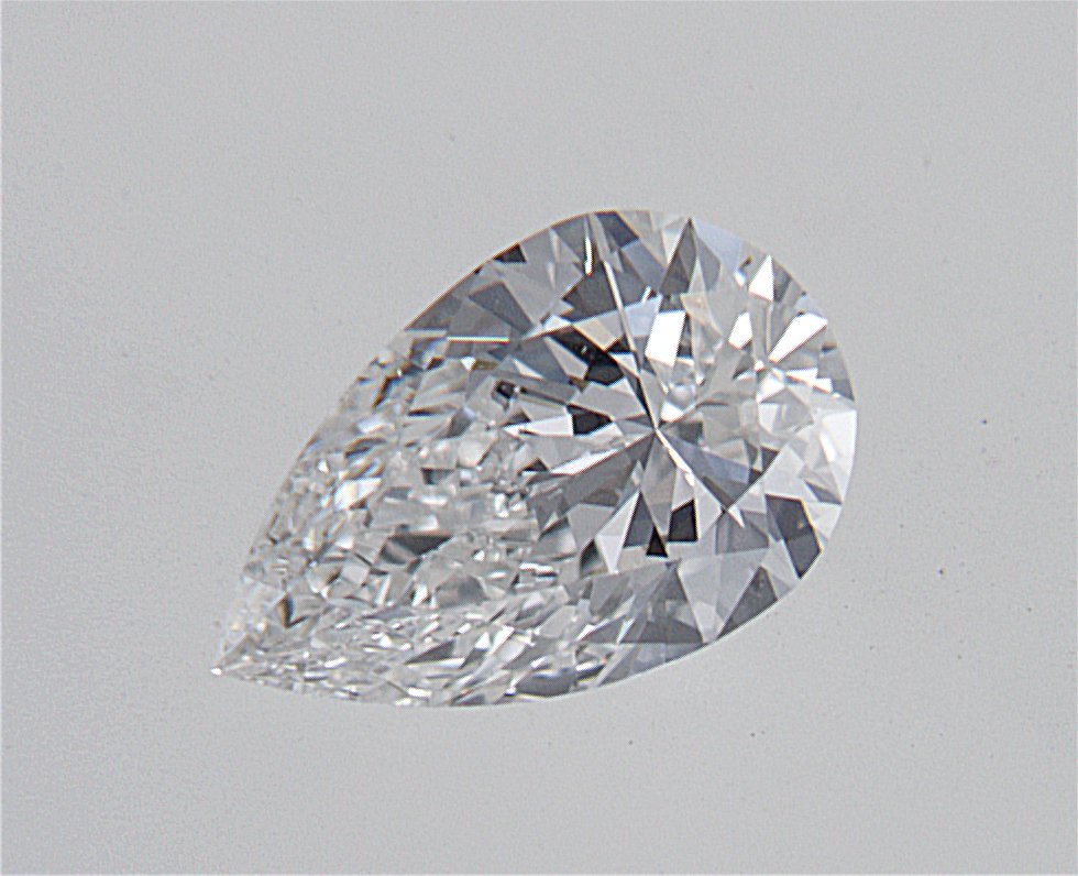 0.41 Carat Pear Cut Natural Diamond