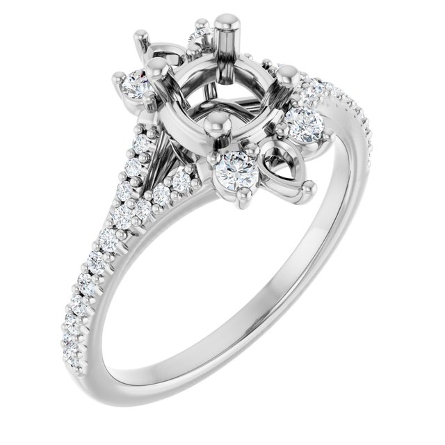 14k White Gold