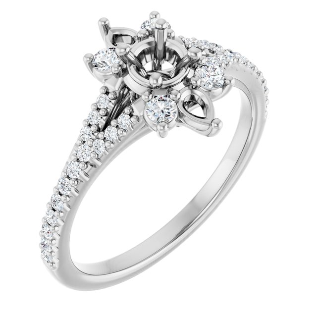 14k White Gold