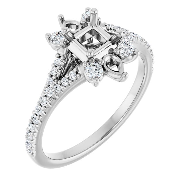 14k White Gold