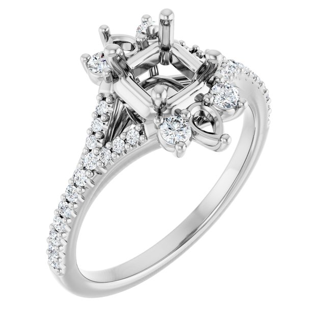 14k White Gold