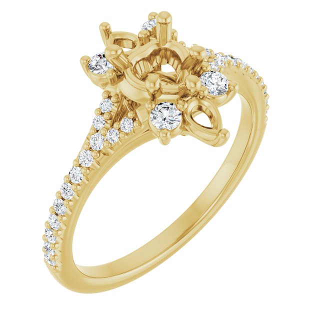14k Yellow Gold