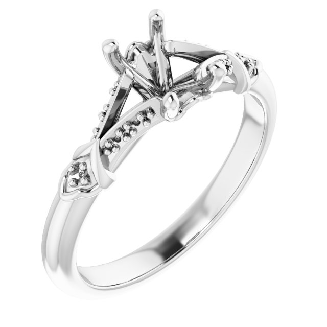 14k White Gold