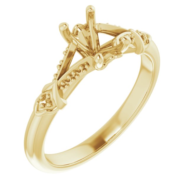 14k Yellow Gold