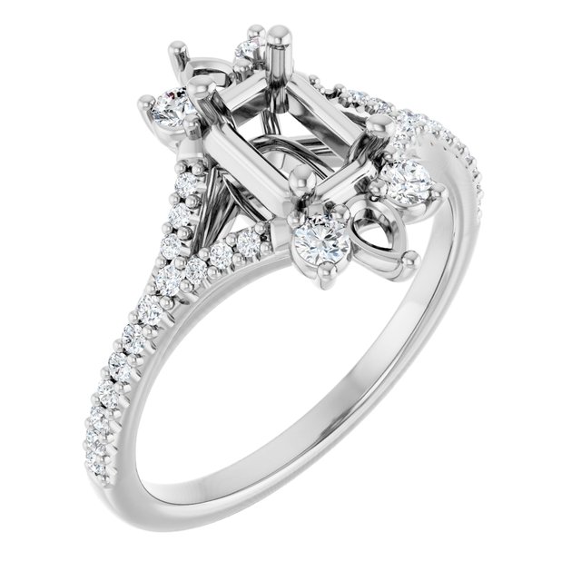 14k White Gold