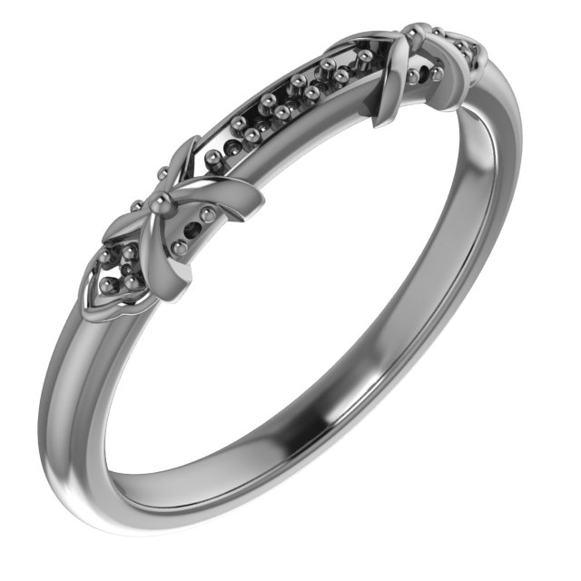 Band Mounting for 5.5 mm Square Ring