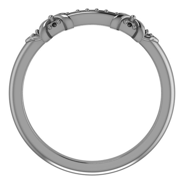 Band Mounting for 5.5 mm Square Ring view 2