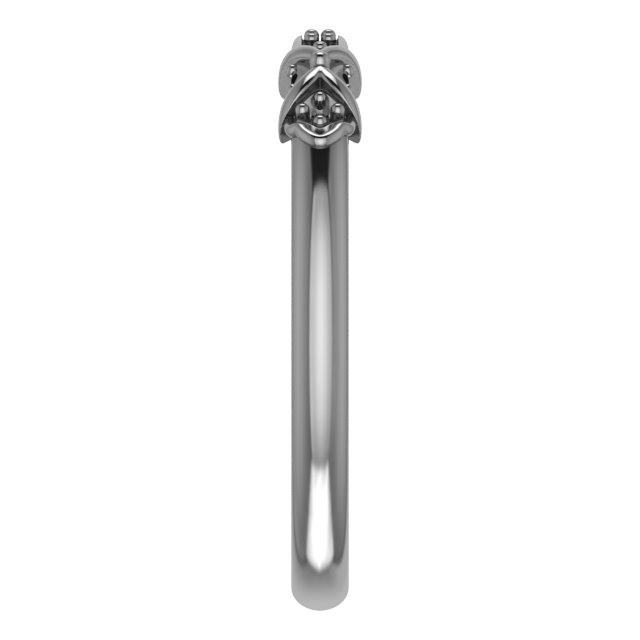 Band Mounting for 5.5 mm Square Ring view 4