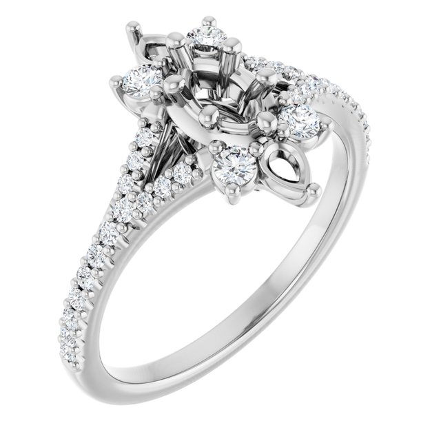 14k White Gold