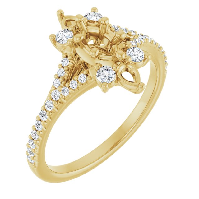 14k Yellow Gold