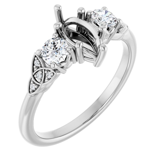 14k White Gold