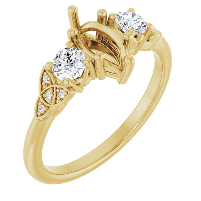 14k Yellow Gold