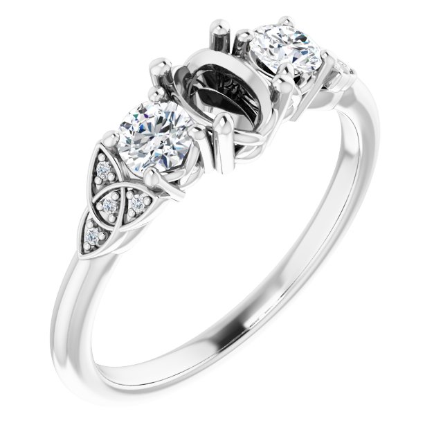 14k White Gold