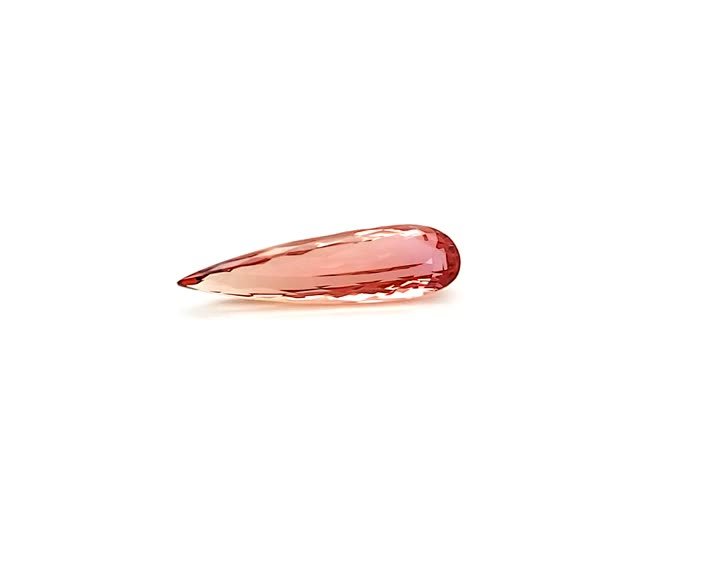 7.64 Carat Pear Cut Diamond