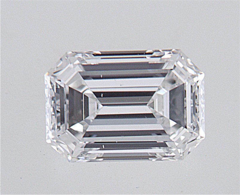 0.72 Carat Emerald Cut Natural Diamond