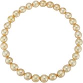 Near Round Graduated Golden South Sea Cultured Pearl Strands