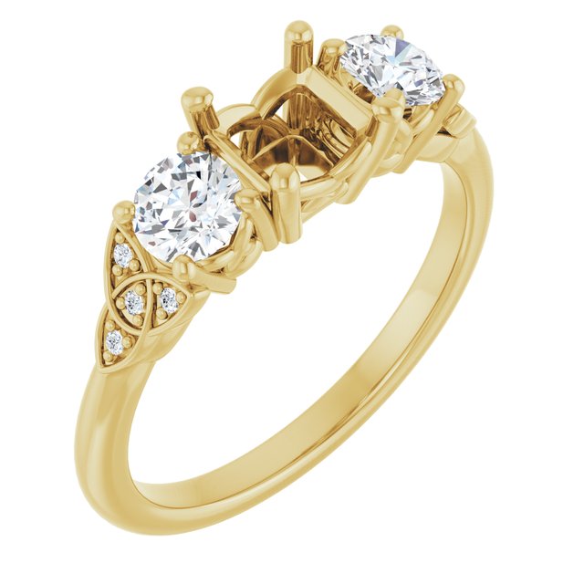 14k Yellow Gold