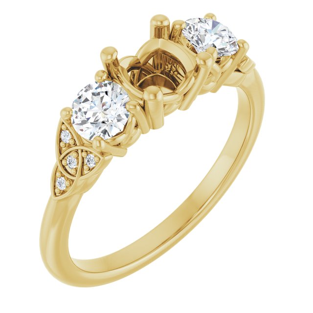14k Yellow Gold