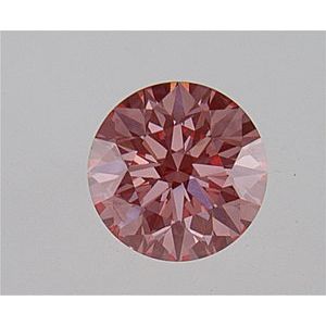 0.58 Carat Round Cut Lab Diamond