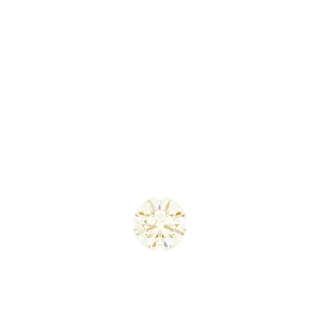 14K Yellow 1/10 CT Natural Diamond Knot Pendant