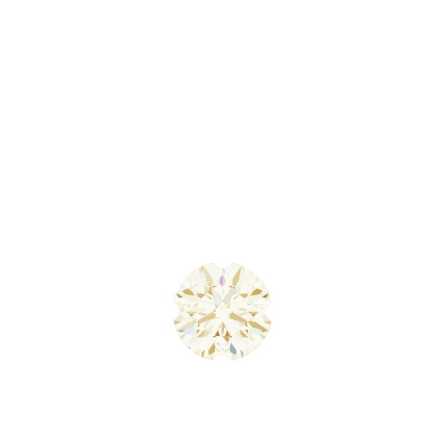 14K Yellow 1/5 CT Natural Diamond Knot Pendant