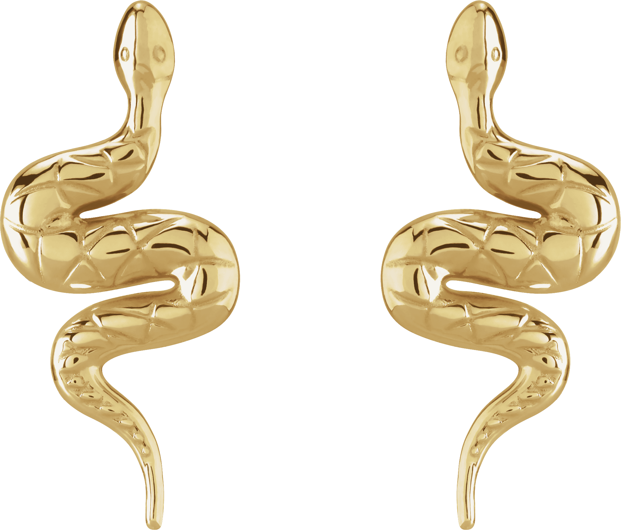 snake earrings