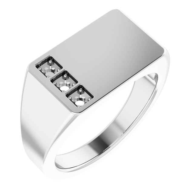 Rectangle Signet Ring