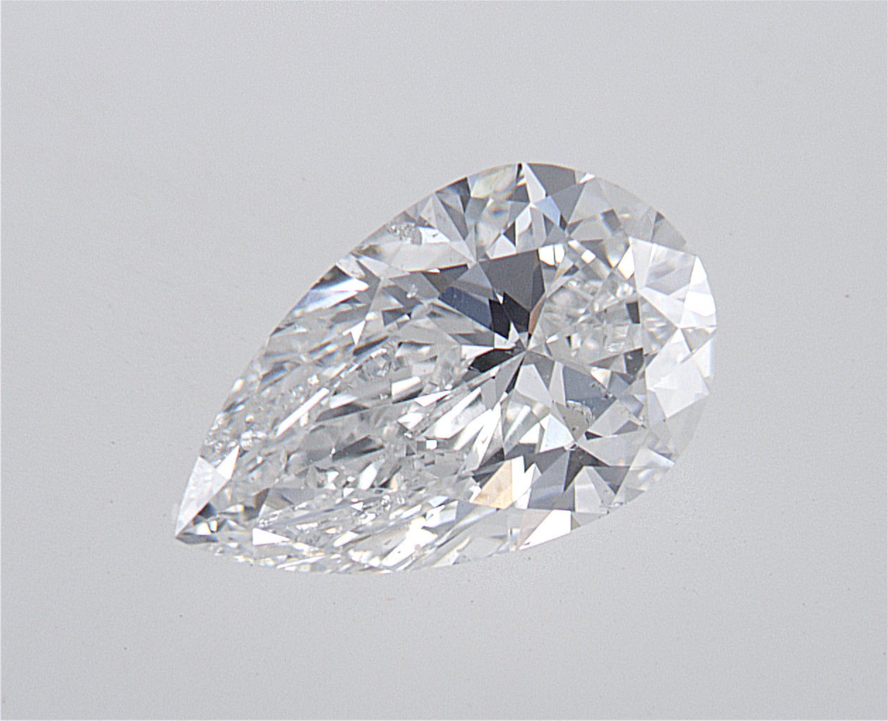 1.5 Carat Pear Cut Natural Diamond