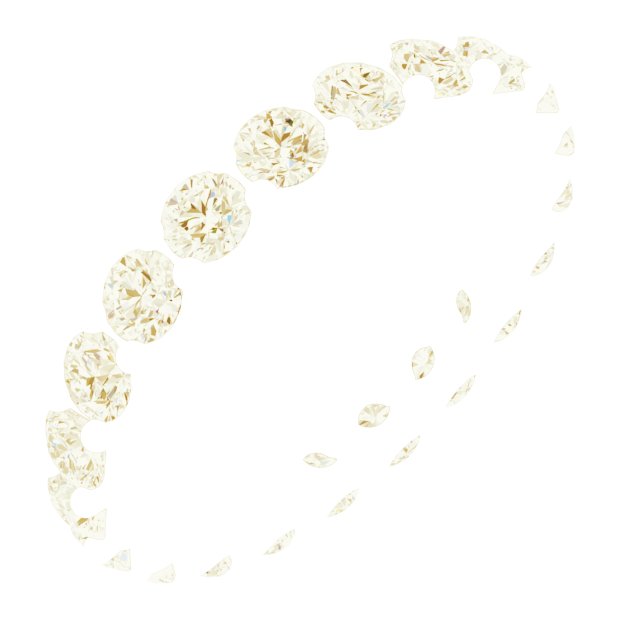 14K Yellow 1 7/8 CTW Diamond Eternity Band Size 6