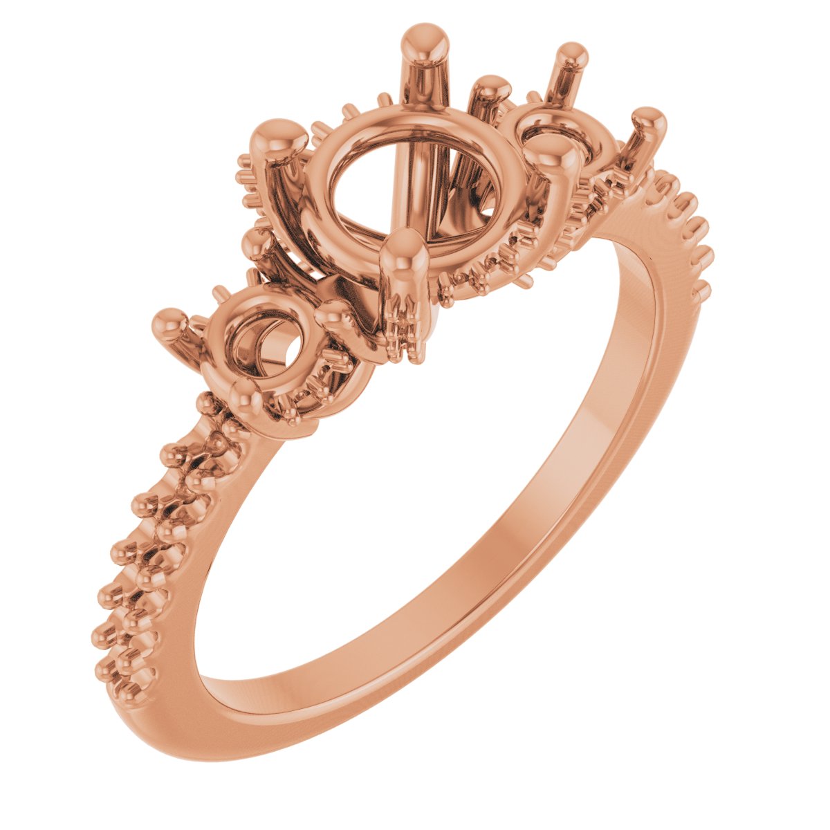 Three-Stone Engagement Ring or Band