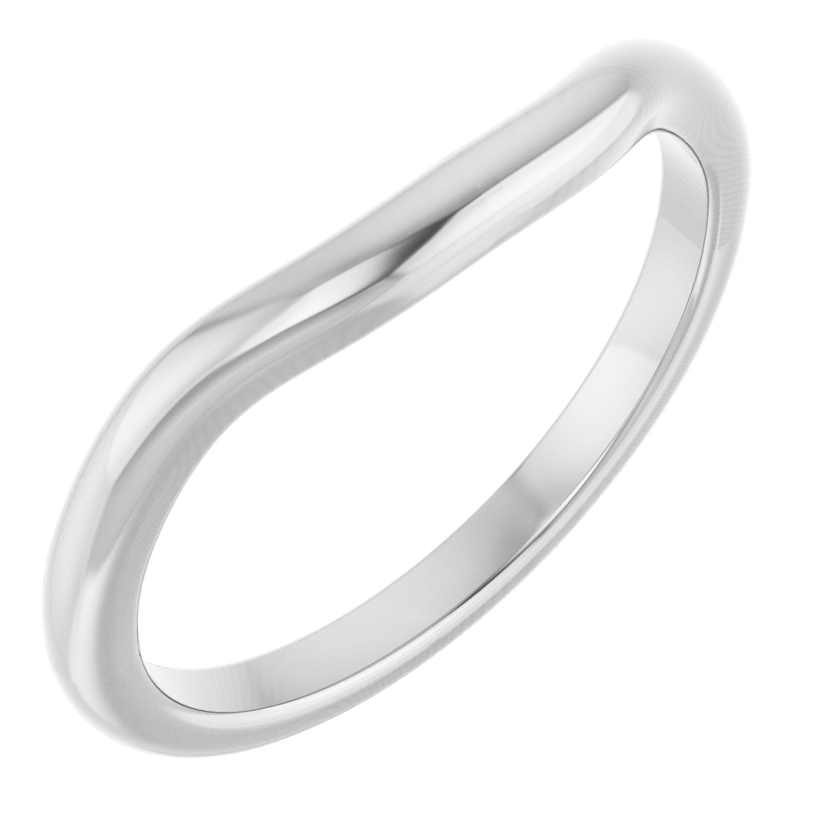 Solitaire Split-Shank Engagement Ring or Band
