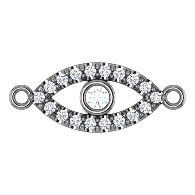 Accented Evil Eye Link