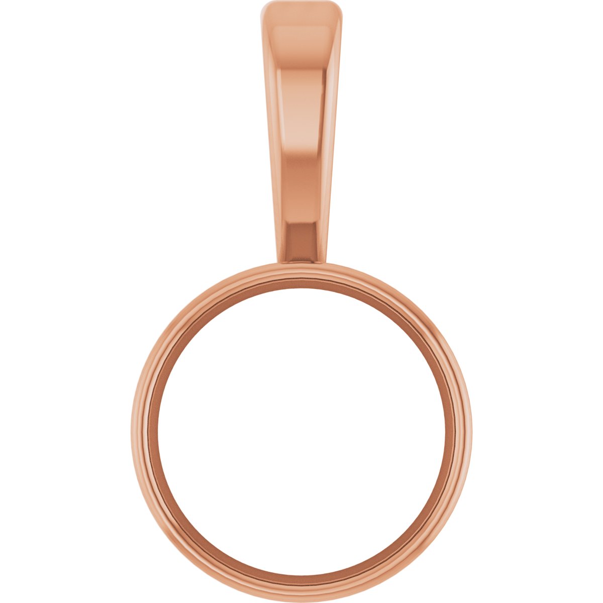 Bezel-Set Solitaire Necklace or Pendant