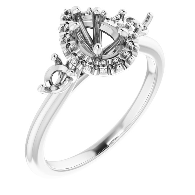 Halo-Style Engagement Ring