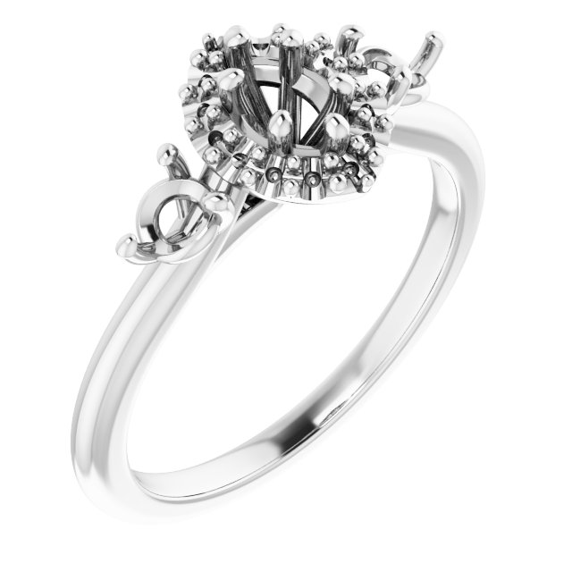 14k White Gold