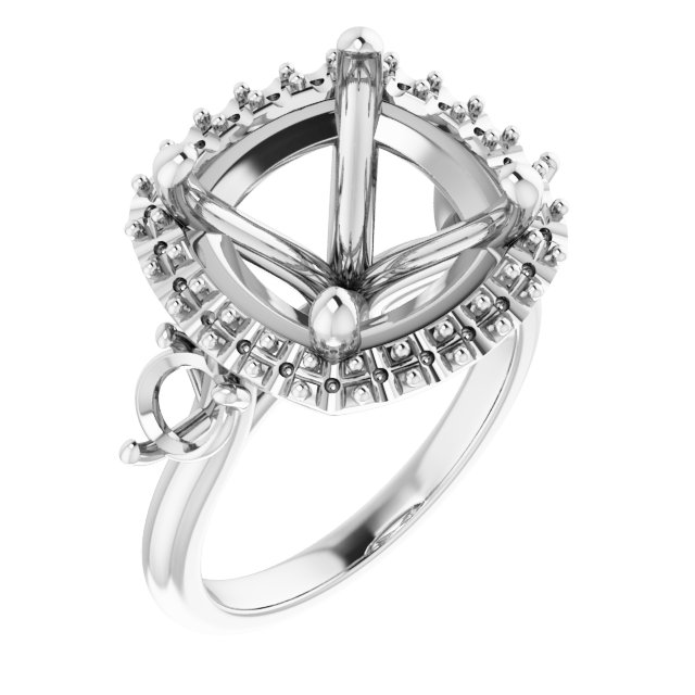 Halo-Style Engagement Ring