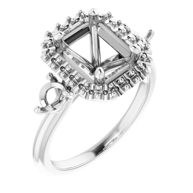 Halo-Style Engagement Ring