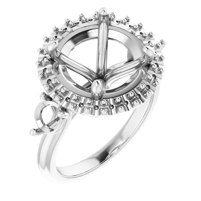 Halo-Style Engagement Ring