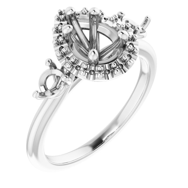 Halo-Style Engagement Ring