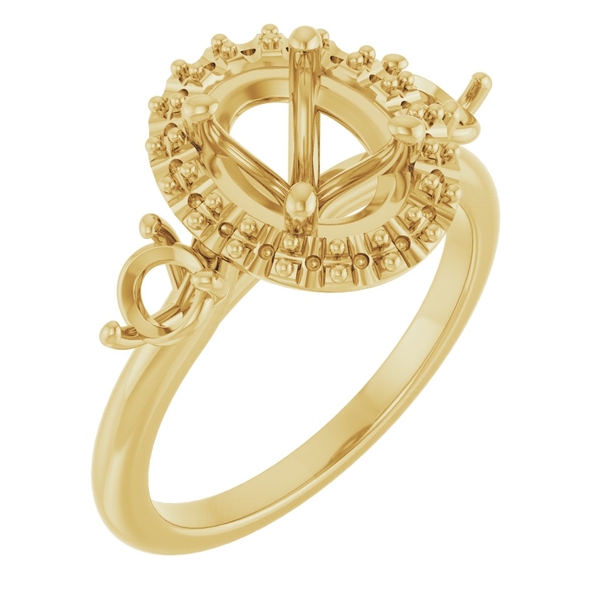 Halo-Style Engagement Ring