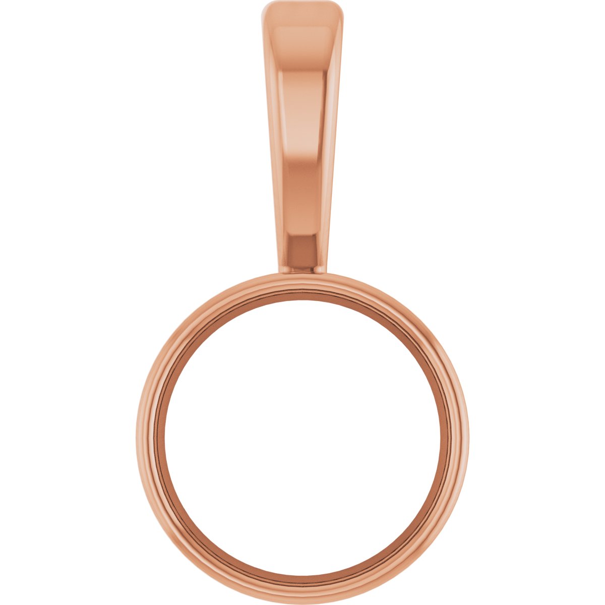 Bezel-Set Solitaire Necklace or Pendant
