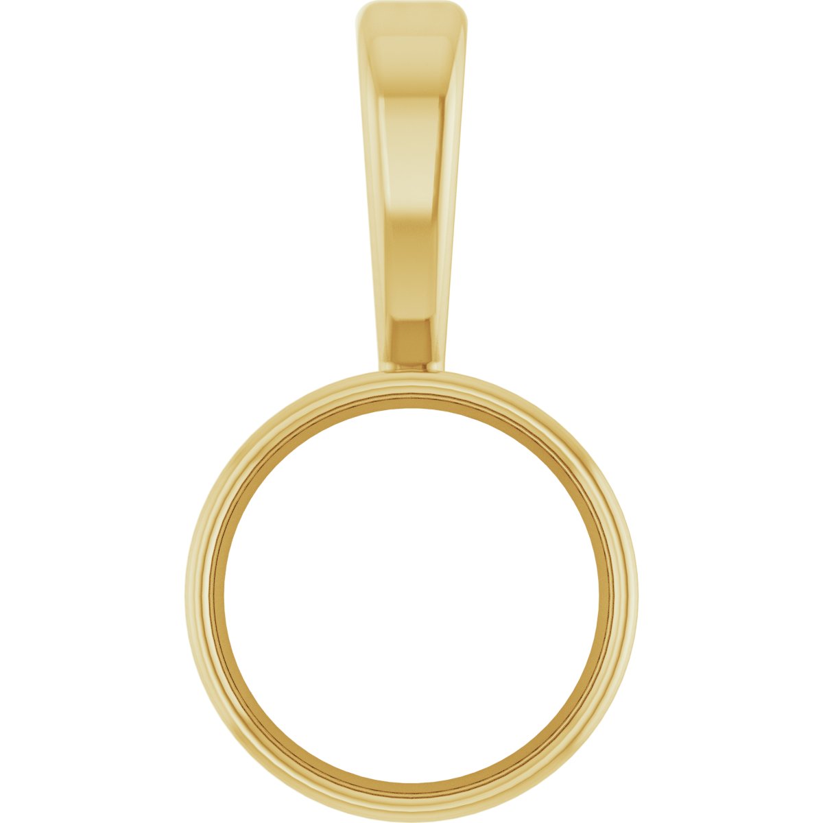 Bezel-Set Solitaire Necklace or Pendant