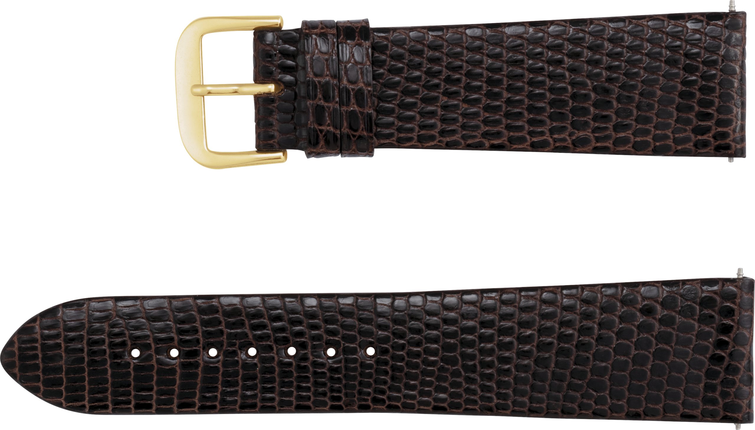 Lizard grain deals watch strap