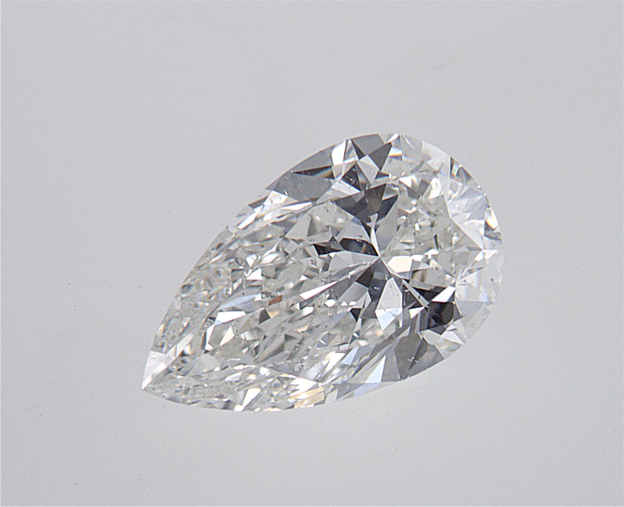 2.03 Carat Pear Cut Natural Diamond
