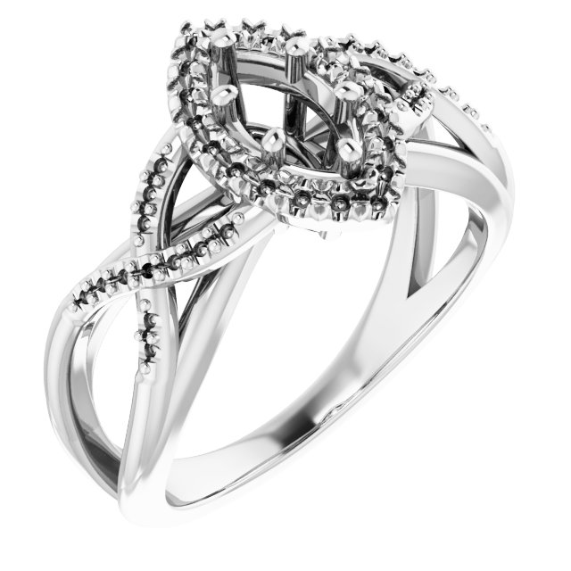 Halo-Style Engagement Ring