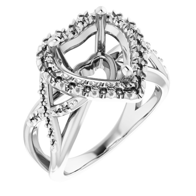 Halo-Style Engagement Ring