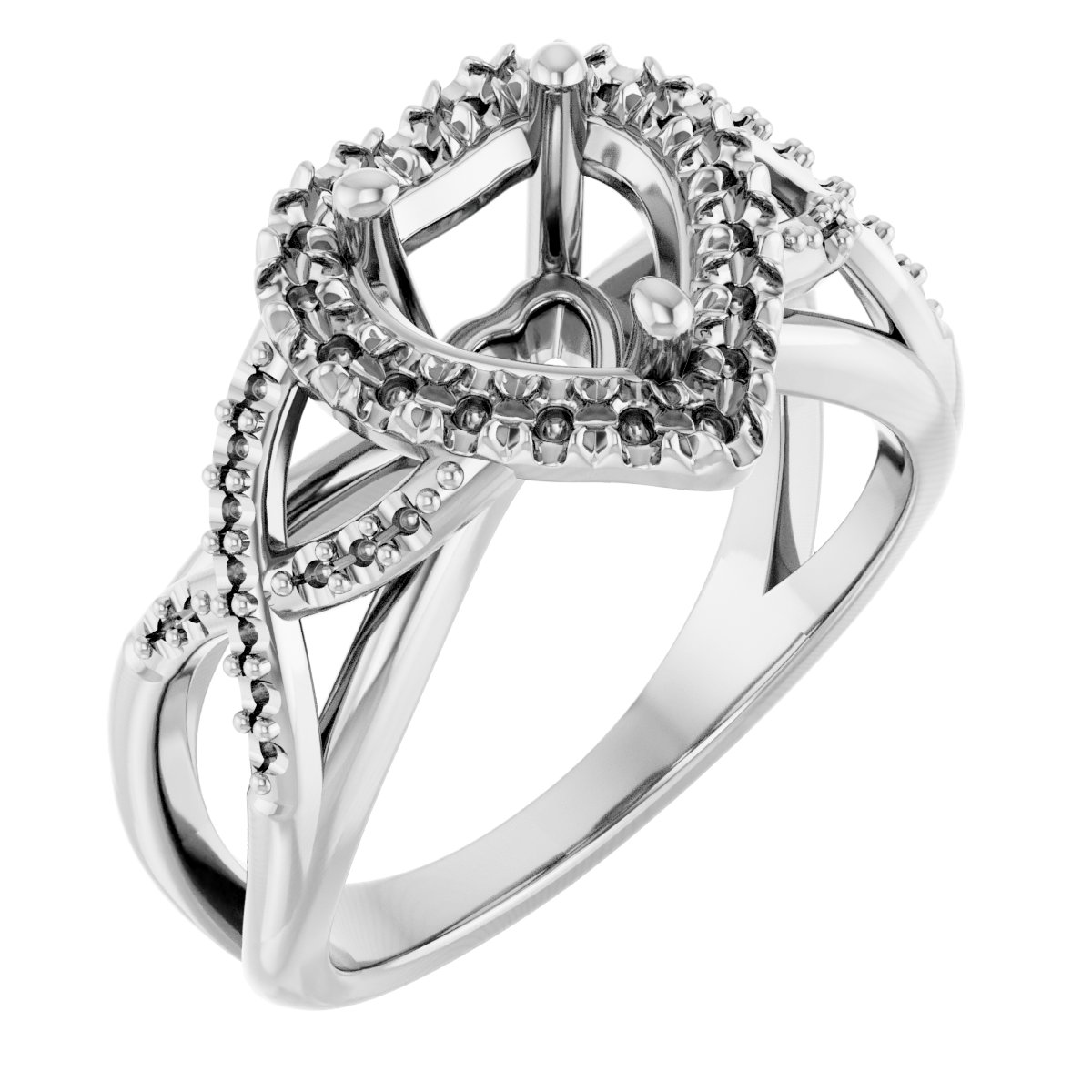 Halo-Style Engagement Ring