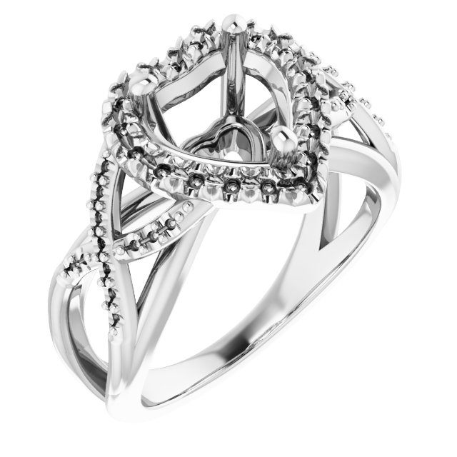 Halo-Style Engagement Ring