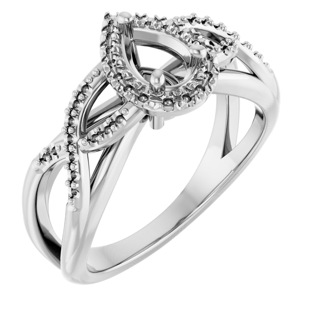14k White Gold