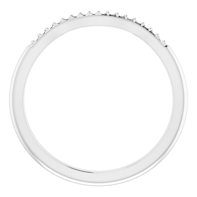 Band Mounting for 9x9 mm Heart Ring view 2